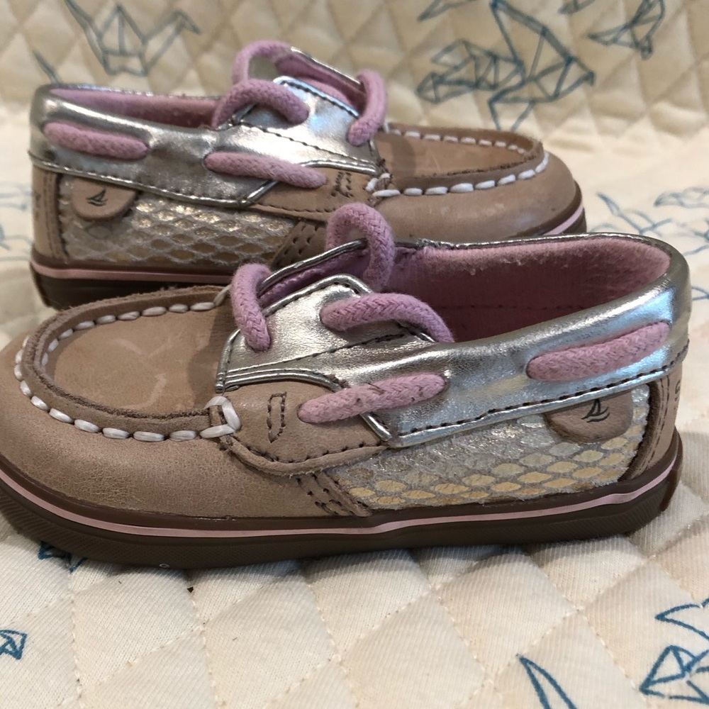 Sperry Top-Sider Boat Shoes bluefish crib size 3